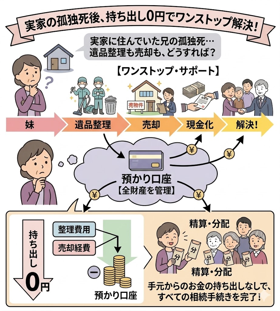 ゴミ屋敷相続と持ち出し0円